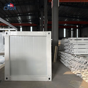 2025 All-Weather Big Dog House Flat Pack Container Made Panel sándwich <span class=keywords><strong>de</strong></span> acero para <span class=keywords><strong>perros</strong></span> grandes - Product Image 5