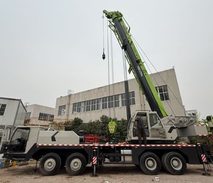 Exportation à prix réduit de grues de camion d'occasion originales de 55 tonnes, moteur Weichai Stage III et 4 essieux, applications de levage polyvalentes, 4000h - Product Image 1