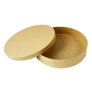 Custom printed paper food packaging pizza round delivery box