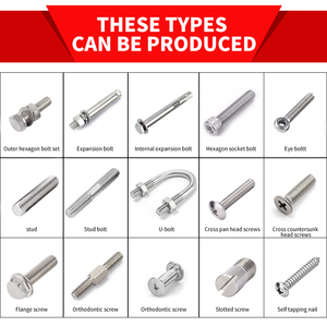 Pernos de seguridad de acero al carbono A325M8 con anclaje químico Camber, tornillos de cizallamiento por torsión, fijaciones de zinc SITAI - Product Image 3