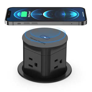 לנו שולחן עבודה רגיל תקע 4ac שקע 15w מטען שולחן עבודה קופץ דלפק מטבח שקע דלפק פופ אפ יצרן - Product Image 1