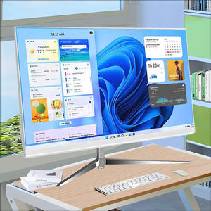 Ordinateur de bureau tout-en-un dHP neuf, 23,8 pouces, Core i3 <span class=keywords><strong>8100</strong></span>, 16 Go, 512 Go, pour le travail, le bureau, l'éducation, avec batterie UPS - Product Image 1