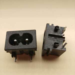 <span class=keywords><strong>Prise</strong></span> d'alimentation CA C8 à 2 broches, connecteur mâle C8 à 2 broches, interrupteur à bascule bleu, <span class=keywords><strong>prise</strong></span> de courant CA 1 sortie, usage industriel - Product Image 2