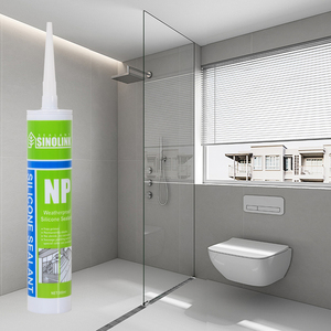 Sigillante per giunti in Silicone fungicida Transwhite senza solventi per la lavorazione del legno per la costruzione di sigillatura sanitaria di colore bianco - Product Image 5