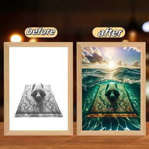 New Arrival China Factory Price Table Lampanime Led <b>Painting</b> - Product Image 3