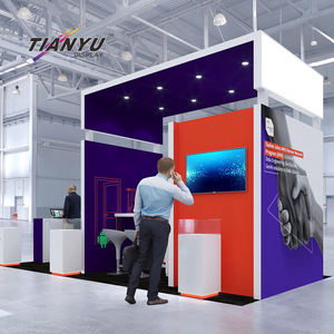 Простая сборка модульных выставочных стендов, современный цифровой выставочный стенд, новый 10X20 с комнатой - Product Image 4
