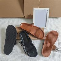Sandales plates pour femmes à bout ouvert, légères, antidérapantes, grande taille, mode extérieure, été 2026