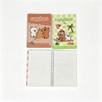 Carnet à spirales A5 imprimé sur mesure, carnet à spirales à couverture rigide, carnet à spirales Kawaii en gros pour étudiants et enfants
