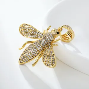 X000695197 XUPING Jewelry china jewelry wholesaler bee custom animal fine jewelry pendants 18K pendant