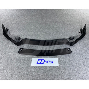 สปลิตเตอร์กันชนหน้าคาร์บอนไฟเบอร์สไตล์ CMST สำหรับอินฟินิตี้ Q60 รุ่นใหม่ - ชุดอัพเกรดแบบ Bolt-On - Product Image 4