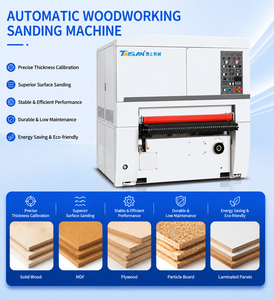 1300 cm Breite Holzband-Schleifmaschine 82,62 kW Hohe Produktivität <span class=keywords><strong>5100</strong></span> kg Schleifband - Product Image 5