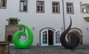 Cygnes — sculptures à éclairage led, objets de décoration gonflables en forme de <span class=keywords><strong>cygne</strong></span> - Product Image 2