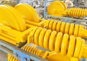 <b>Track</b> Idler Wheel and Spring Tensioning <b>Device</b> Assembly for Mini Excavator Construction Machinery Parts Idler PC60 - Product Image 5