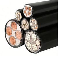 3/4/5-adriges 16-35-50-70mm Sauerstofffreies Kupfer ZC-YJV Stahlband-Armiertes Flammhemmendes Erdkabel 0,6/1kV PVC