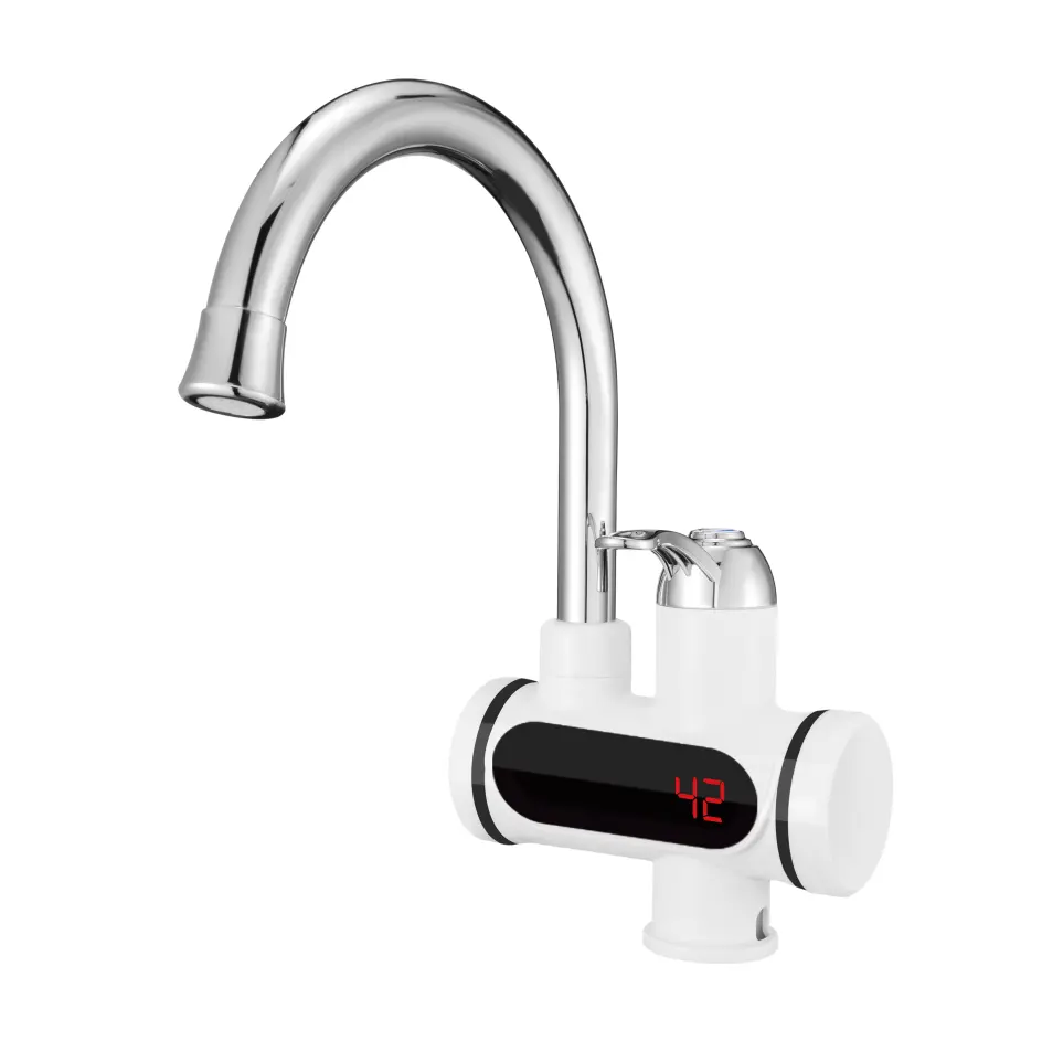 Source Factory Basin Kitchen Bathroom Faucet Tap Instant Electric Hot Water Heater Tap With Heating Water Faucet