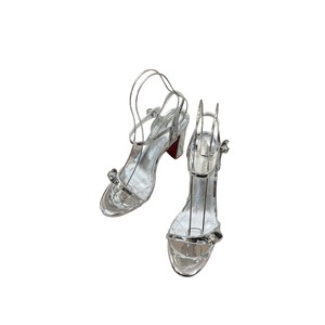 Eleganti <span class=keywords><strong>Sandali</strong></span> Estivi da <span class=keywords><strong>Donna</strong></span> con <span class=keywords><strong>Tacco</strong></span> a Spillo, Punta Affusolata, Fibbia a Diamante, Cinturino Nero, Sexy, alla Moda, di Lusso, Traspiranti - Product Image 1
