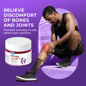 Crème apaisante pour soulager la douleur, 50g, flacon violet, pour les douleurs articulaires, du cou et des genoux, applicable à plusieurs endroits - Product Image 5