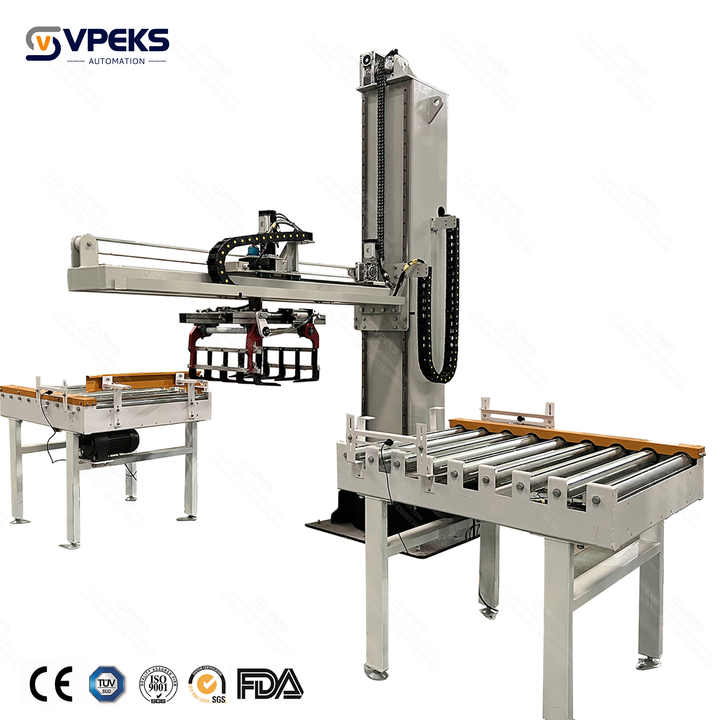 VPEKS Robot Palletizer System Automatic Palletizing for Cement Bag Box ...