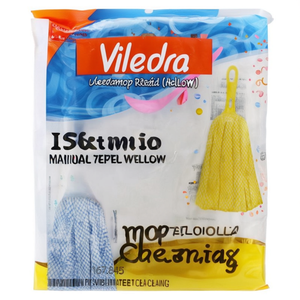 Ricambio per Mop Vileda Supermop Giallo 167.845, Testina di Ricambio per Pulizia - Product Image 2