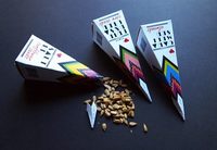 Boîte de présentation de cadeaux en papier kraft avec logo personnalisé, pour dattes, noix et noyaux, contenants en papier, emballages alimentaires