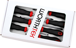 WG34 10pcs Plastic Handle <b>Screwdriver</b> Set OEM Available High Quality Household Maintenance Tools - Product Image 2
