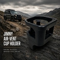 Panier de toit pour Suzuki Jimny JC74 5 portes, fixation sur cadre de porte, accessoires extérieurs