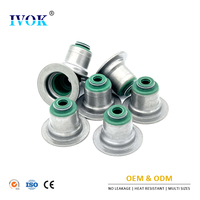 IVOK 13207-21002 Einlassventilschaftdichtung 6*11*16 FKM Hochtemperatur Direktverkauf ab Werk für Daewoo Motorventil Öldichtungssatz