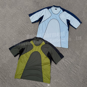 Camisetas de Fútbol Retro para Hombre <span class=keywords><strong>Rabal</strong></span>, Personalizables con Serigrafía, Secado Rápido, Transpirables, de Malla Oversize, Manga Corta, Poliéster/Nailon - Product Image 2
