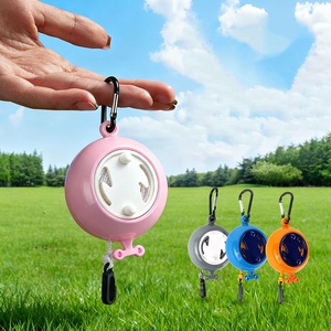 1 pièce Corde à linge rétractable de 10 m pour séchage extérieur, coupe-vent et antidérapante, pour hôtels et camping - Product Image 4