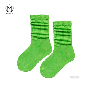 DS-i539 tre bé gái Slouch vớ trẻ em Slouch vớ cotton <span class=keywords><strong>Yiwu</strong></span> - Product Image 1