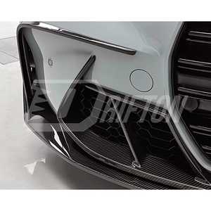 Embellecedor de ventilación de parachoques delantero de fibra de carbono seco agresivo para BMW G80 M3 G82 M4 - Product Image 5