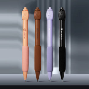 Bolígrafo de Gel Giratorio Descompresivo, de Plástico, Dorado y Verde, Divertido e Interesante, con Forma de Dado, para Respuestas, Selección ABCD, Dificultad Creativa, Rotación - Product Image 1