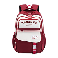 Mochila Coreana de moda con múltiples compartimentos para niñas, estudiantes de primaria y secundaria, grado 1-6, fresca, bonita, hecha principalmente en Oxford