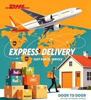 Exécution rapide de livraison porte-à-porte, agent d'expédition le moins cher avec un transport de colis fiable dans le monde entier