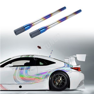 <span class=keywords><strong>Antenna</strong></span> Decorativa <span class=keywords><strong>Universale</strong></span> in Titanio Blu per <span class=keywords><strong>Auto</strong></span>, Lunghezza 15,7 cm, Accessori JDM - Product Image 2