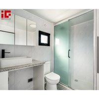Offre spéciale, petite maison personnalisée, maison de vacances, prête à vivre, mini maison modulaire détachable en conteneur avec salle de bain