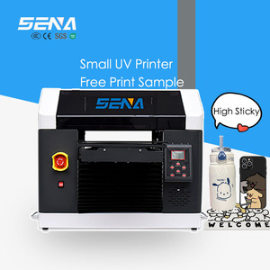 Máy tính để bàn phẳng máy in UV với véc ni in nhanh A3 <span class=keywords><strong>A4</strong></span> PVC Glass Gỗ Kim Loại Acrylic Logo Golf Bóng máy in cho doanh số bán hàng - Product Image 2