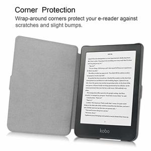 Étui léger en cuir PU intelligent pour tablette <span class=keywords><strong>Kobo</strong></span> <span class=keywords><strong>Clara</strong></span> HD 2018 - Product Image 6