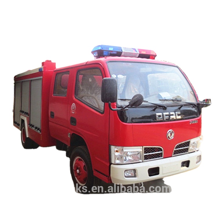 Cheap 2500 liters mini dongfeng water fire fighting truck