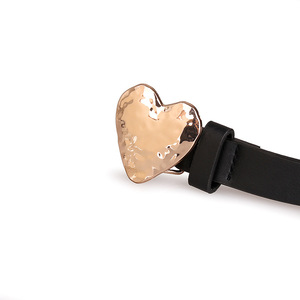 Sabuk wanita diskon besar-besaran sabuk seratus desain gesper hati persik hati tidak beraturan untuk wanita - Product Image 3