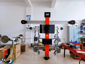 Juego completo de elevador de coche, rueda delantera, cuatro ruedas, posicionamiento, equipo de alineación de ruedas, alineación 3D para inspección de vehículos - Product Image 2