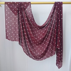 Écharpes traditionnelles pour femmes, en jersey de coton, hijab imprimé numérique, design ethnique, <span class=keywords><strong>voile</strong></span> respirant pour femmes musulmanes, hijab en modal - Product Image 3