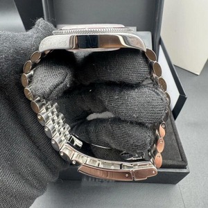 Montre de plongée automatique mécanique ETA pour homme, acier inoxydable, cadran rouge, lunette rouge, verre saphir, bracelet 20 mm, 200 m, sport - Product Image 3