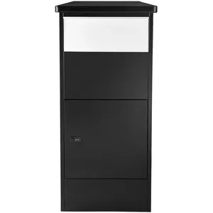 Waterproof metal Mail Box Wall-Mounted Large Outdoor Parcel Delivery Box steel letter mail post parcel delivery drop box