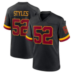 Vente en gros Nouveau maillot de Washington 2026 # 5 Daniels # 17 McLaurin # 21Taylor # 52 styles de maillots de football américain cousus de qualité supérieure - Product Image 3