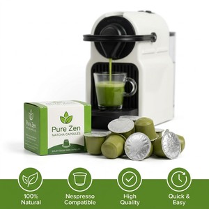 แคปซูลกาแฟมัทฉะสูตรเฉพาะ บริการสร้างแบรนด์ระดับมืออาชีพ รับผลิตแบบ Private Label OEM ODM ราคาโรงงานขายส่งโดยตรง - Product Image 2
