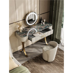 Muebles modernos <span class=keywords><strong>de</strong></span> acero inoxidable para dormitorio, <span class=keywords><strong>tocador</strong></span> <span class=keywords><strong>de</strong></span> piedra <span class=keywords><strong>de</strong></span> lujo verde <span class=keywords><strong>Amazon</strong></span> con espejo para dormitorio, <span class=keywords><strong>tocador</strong></span> <span class=keywords><strong>de</strong></span> <span class=keywords><strong>maquillaje</strong></span> - Product Image 6
