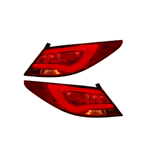 Montaje de luz trasera compatible con Hyundai <span class=keywords><strong>Accent</strong></span> <span class=keywords><strong>Verna</strong></span> Solaris, conductor + lado del pasajero, 2012, 2013, 2014, 2015 - Product Image 1