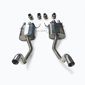 Catback xả cho Chevrolet <span class=keywords><strong>Corvette</strong></span> <span class=keywords><strong>C7</strong></span> Stingray <span class=keywords><strong>Z51</strong></span> Z06 ZR1 6.2i 2014 2019 van xả Bốn cửa hàng cắt-cạnh - Product Image 1