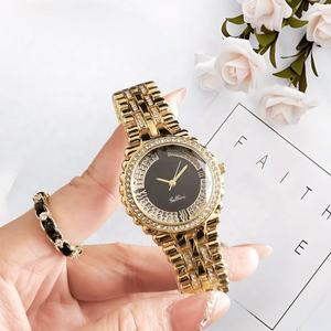 Montre chronographe à quartz pour femme avec boîtier en alliage, cadran en cristal saphir, bracelet de 20 mm, design pièce de monnaie, 38 mm - Product Image 6